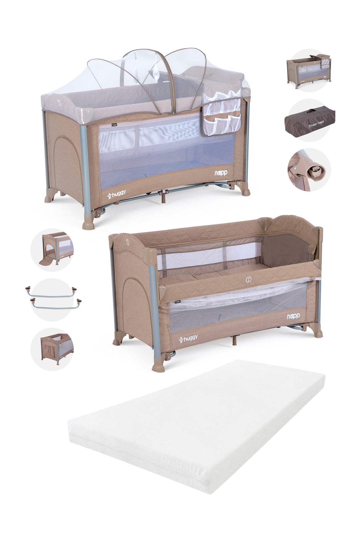 Napp 8 In 1 Anne Yani Park Bed Playpen And Bed