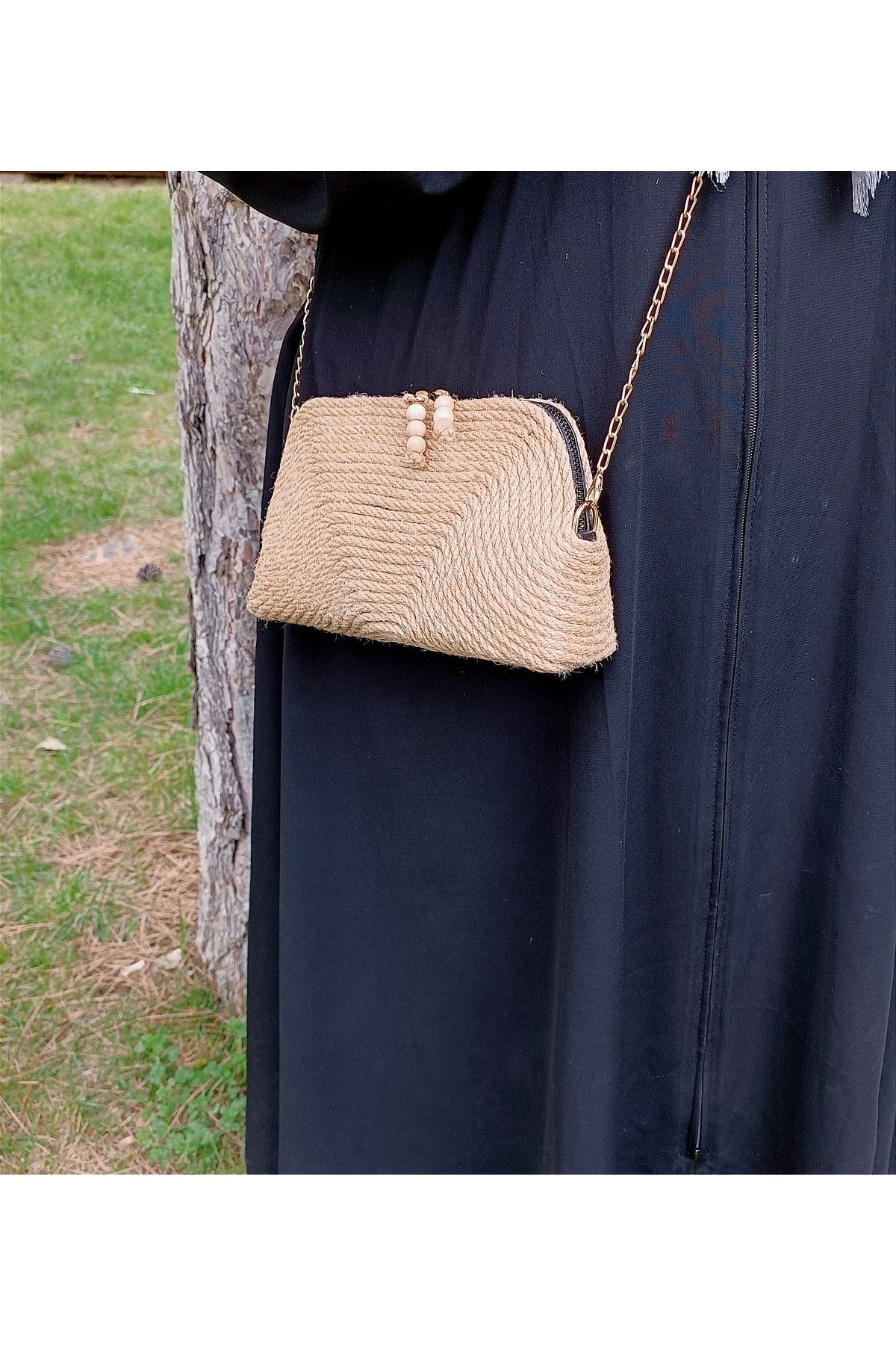 Strohtasche