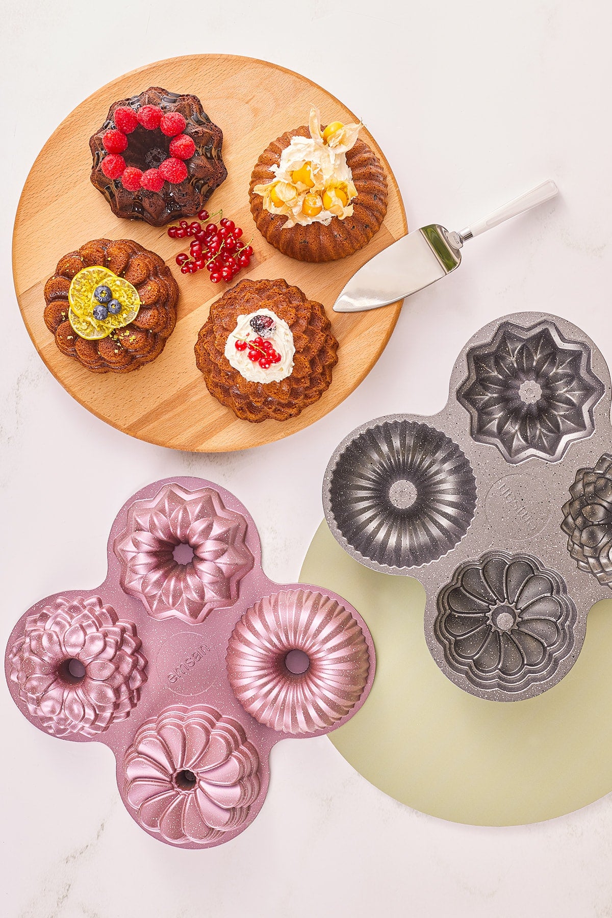 Griss One&Four Rosa Kuchenform