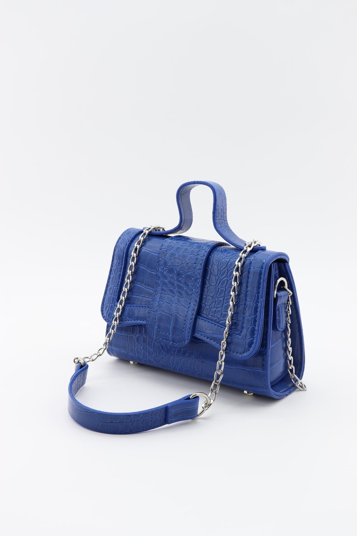 Saks Mini-Hand- und Schultertasche aus Leder mit Kettenriemen für Damen