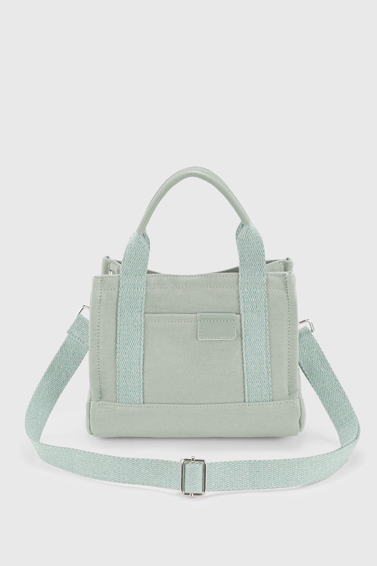 Aquagrüne Canvas-Tragetasche 232 für Damen