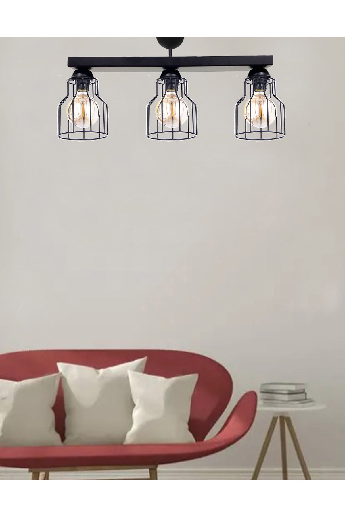 Amethyst Dizilone 3 Living Room, Kitchen Pendant Chandelier