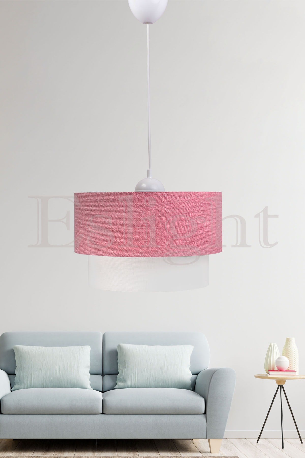 Pink Cake Single Pendant Lamp Young And Children'S Room Chandelier