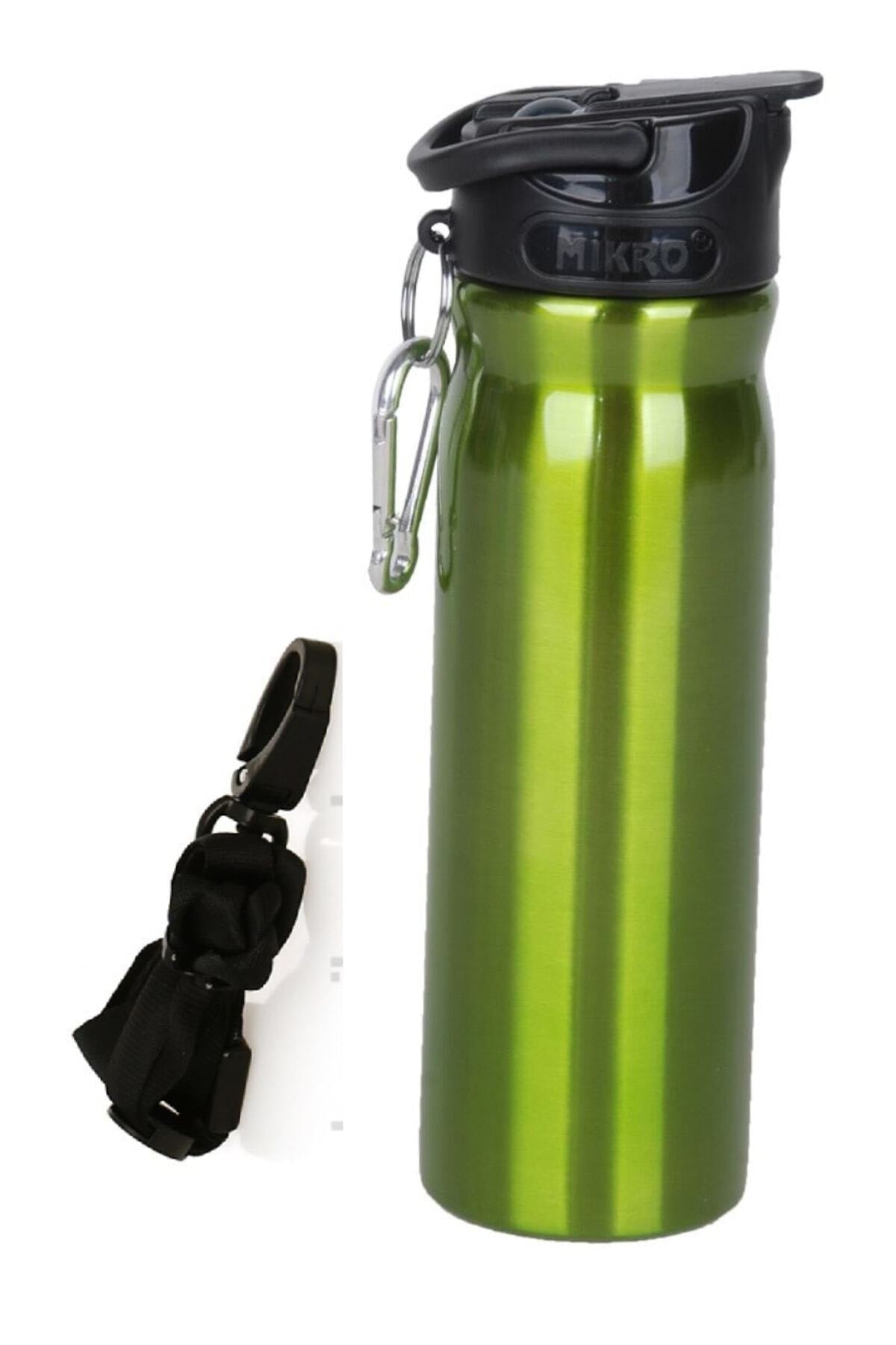 Steel Drinker And Flask 500 Ml Straw Hanger Rope