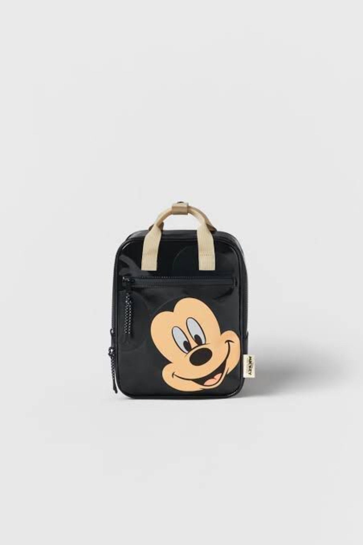 Black Mickey Mouse Small Licensed Backpack