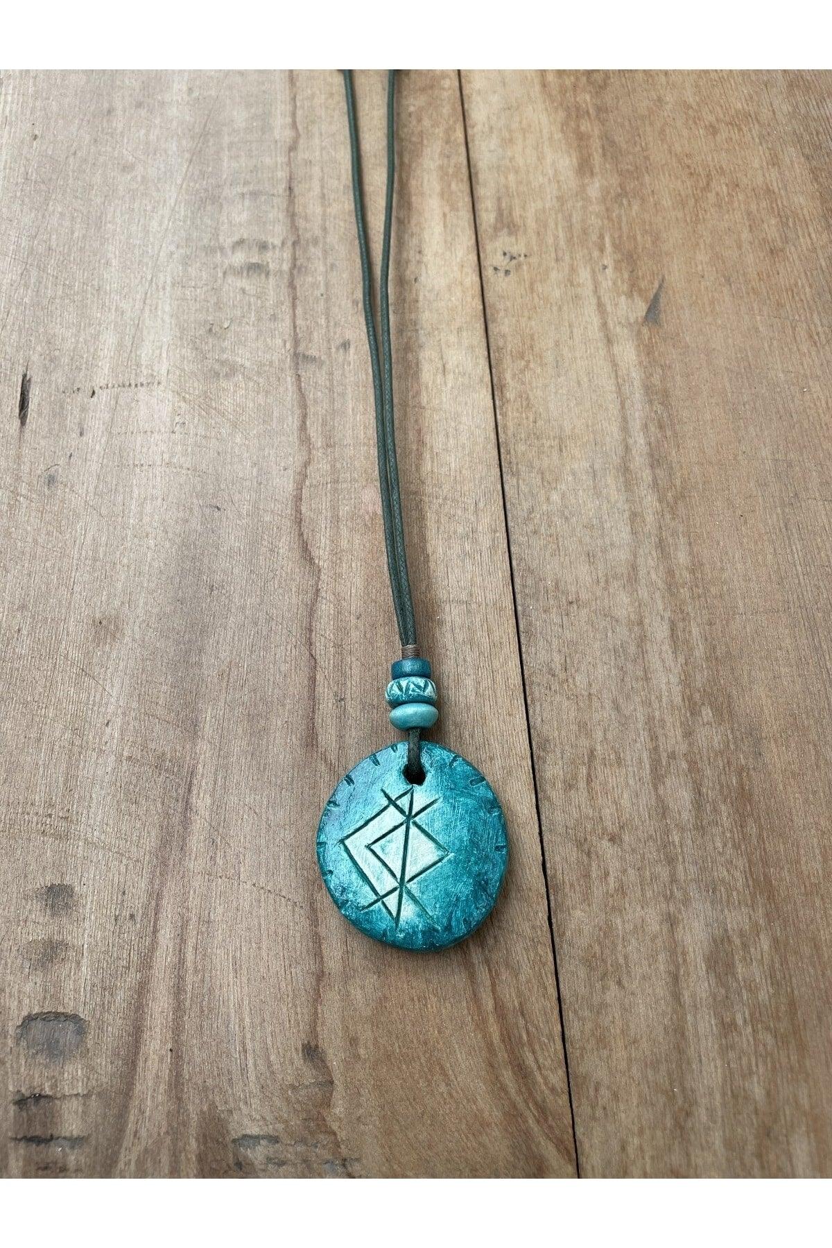 Ceramic Design Necklace, Bohemian Ethnic Style Necklace, Design Necklace, - Swordslife