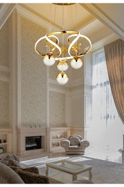 Modern Pendant Lamp Power Led Chandelier Butterfly Gold Yellow Led Chandelier