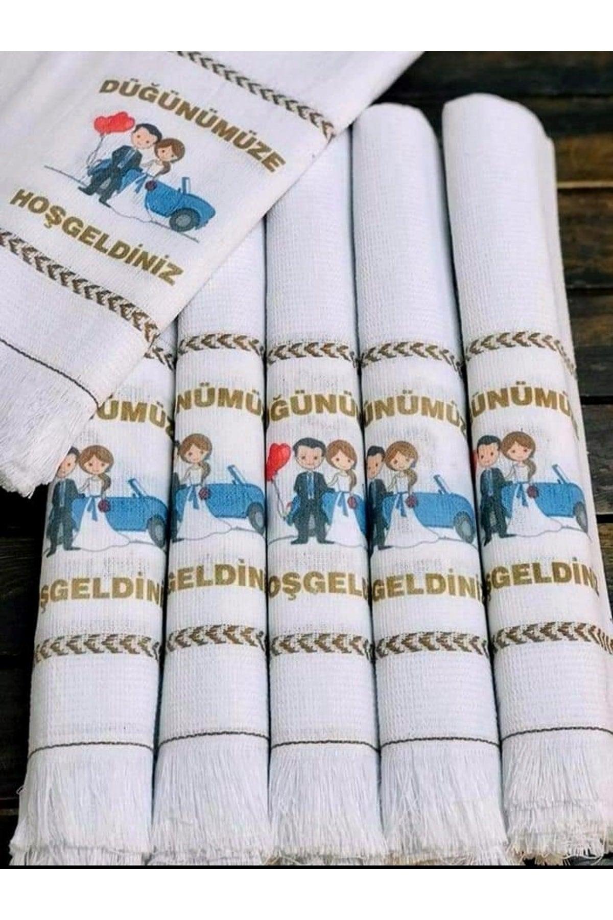 Wedding Towel Car Towel Convoy Towel 12 Pcs. School Towel, 3 with Trolley - Swordslife