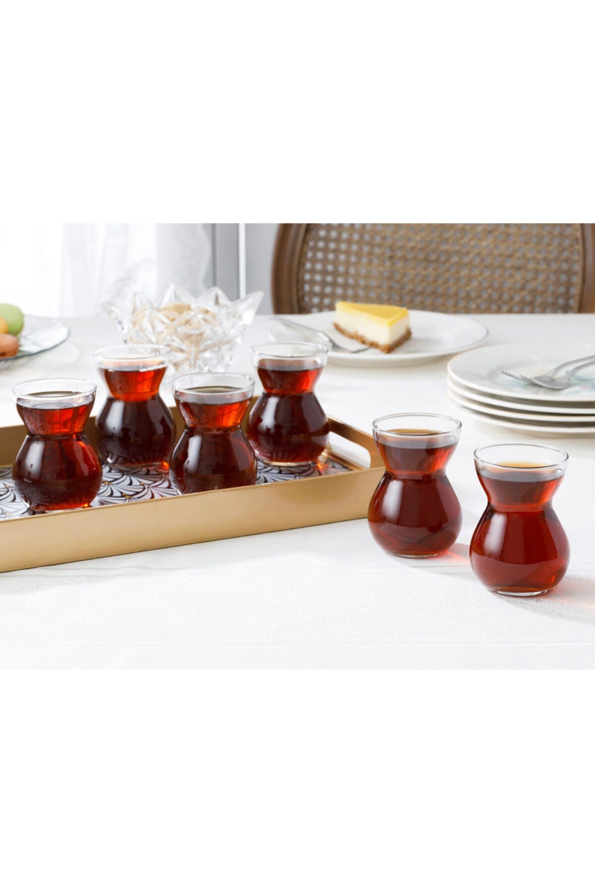 Ethnic Glass 6-teiliges Teeglas 140 ml