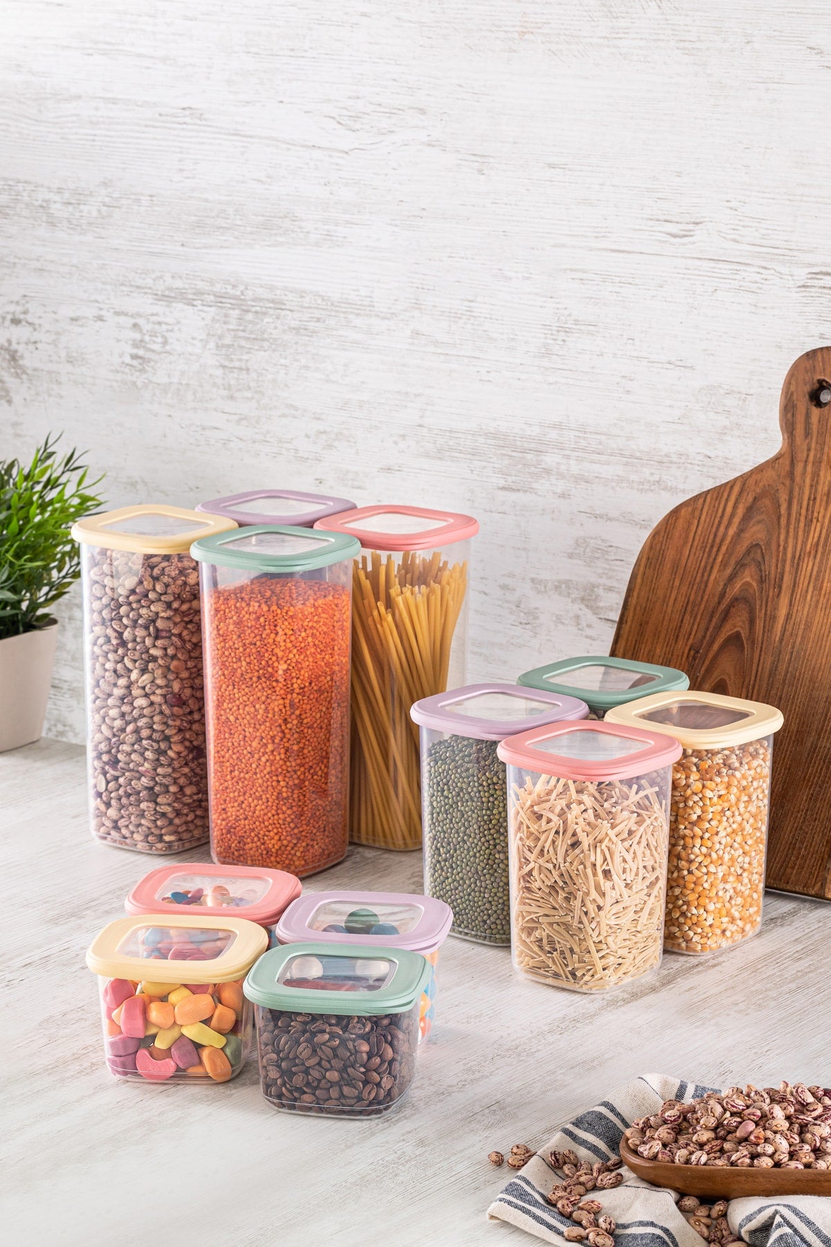 Forbs 12 Pcs Jar Storage Container