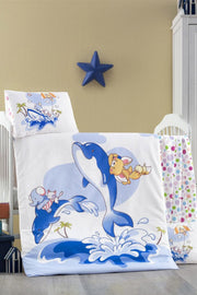 Victoria Baby Boy Duvet Cover Set 100X150 Boxed Ocean