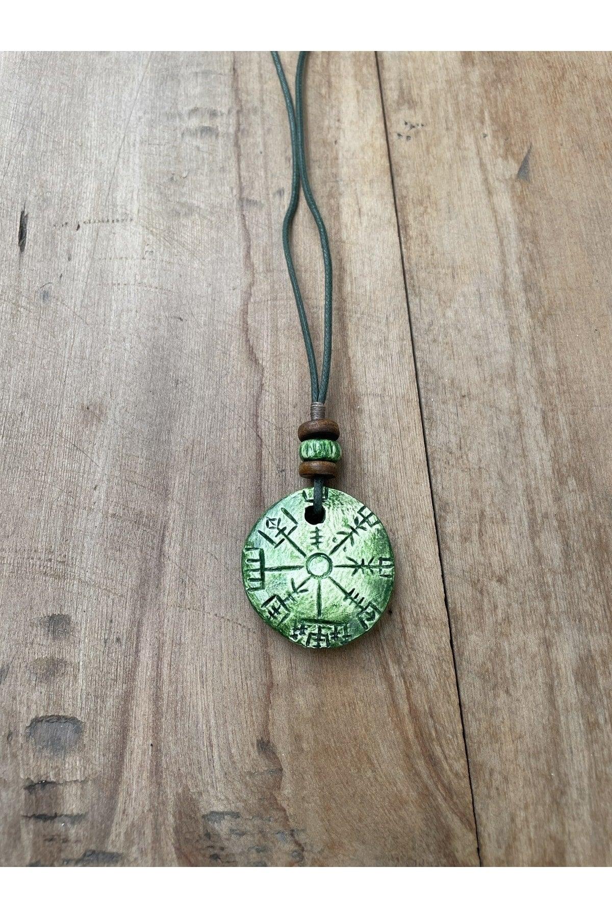 Ceramic Design Necklace, Bohemian Ethnic Style Necklace, Design Necklace, - Swordslife