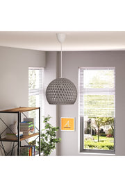 Pendent Ball Smoked Chandelier