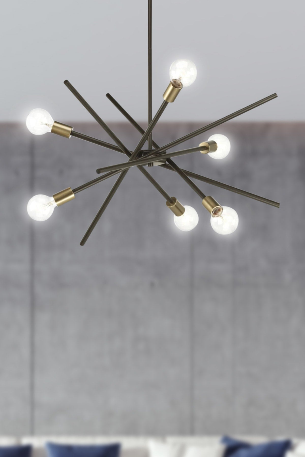 Meter 6 Stück Schwarz Antike Lampenschirm Pendelleuchte Moderne Schlafzimmer Küche Wohnzimmer Kronleuchter