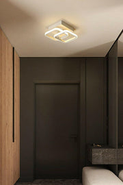 Enisa Modernes Design Weiße Farbe Wohnzimmer Küche Halle Weiße Led 2-Stück Kronleuchter