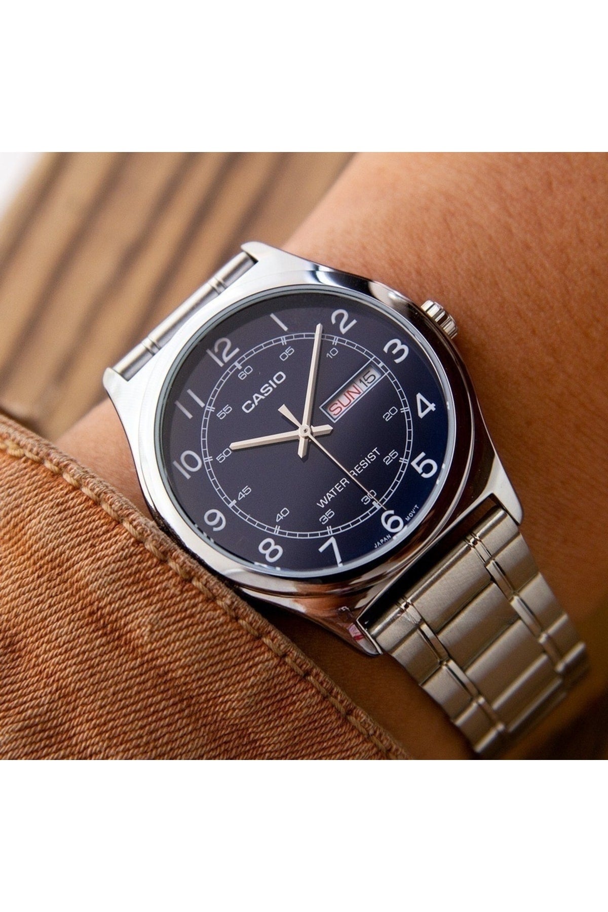 Herrenarmbanduhr Mtp-V006D-2Budf