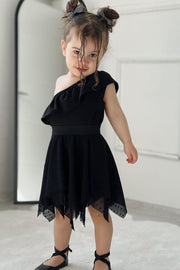 Girl'S Holiday Dress - Black
