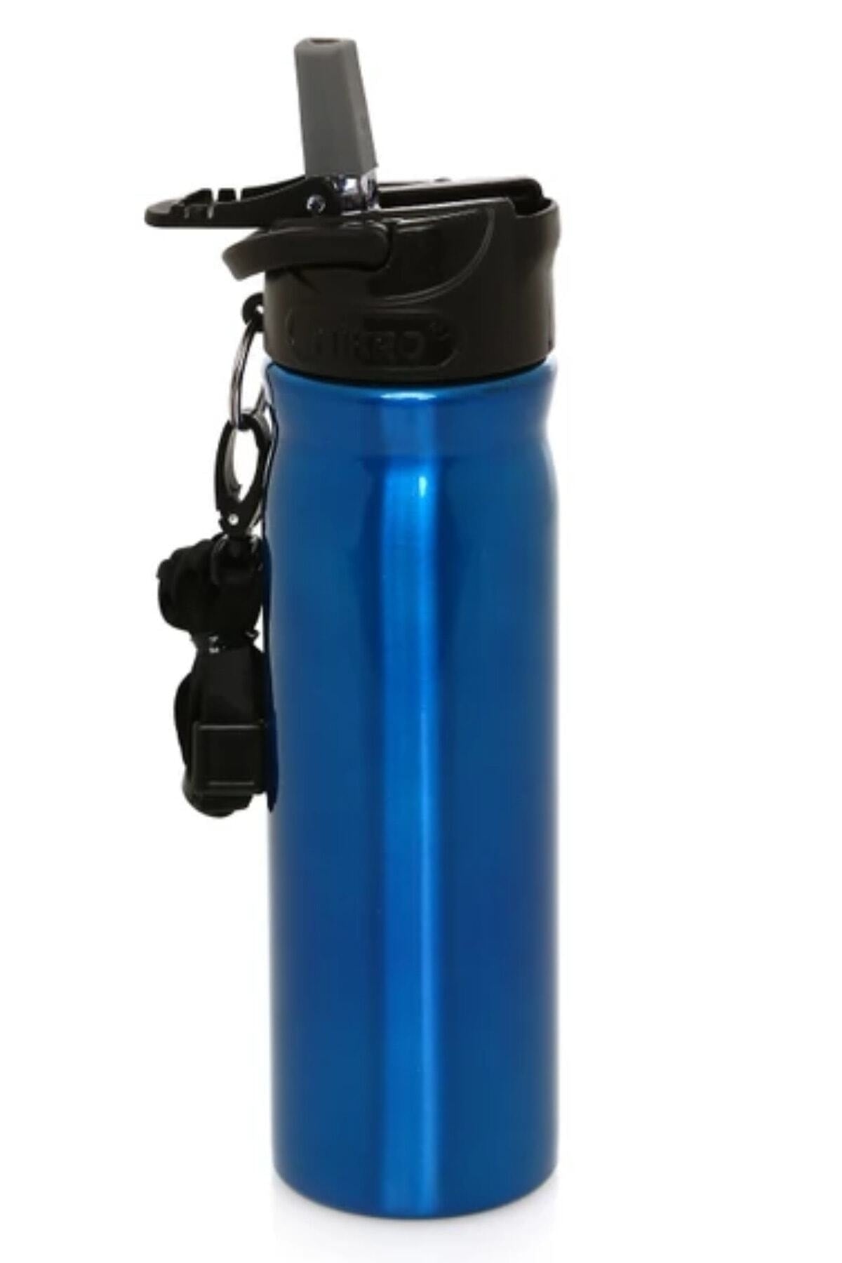 Steel Drinker And Flask 500 Ml Straw Hanger Rope