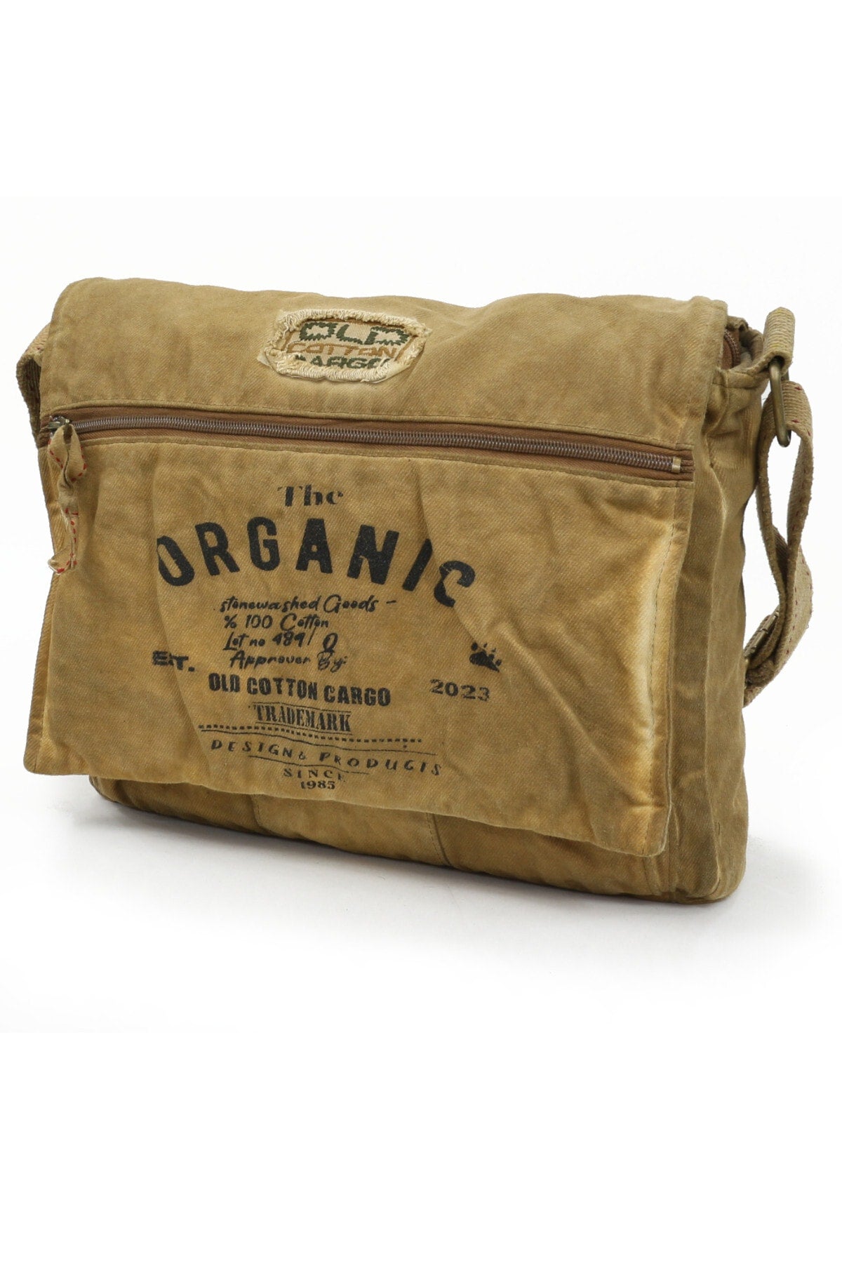 Shabby Canvas Schultertasche Messenger Laptop Schule Reise Täglich Vintage Baumwolle Stofftasche