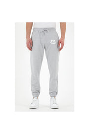 Unisex Bad Smile Printed Light Gray Jogger