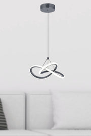 Modern Bolivia Single Anthracite Pendant Lamp Led White Power Led Living Room Kitchen Room Led Chandelier