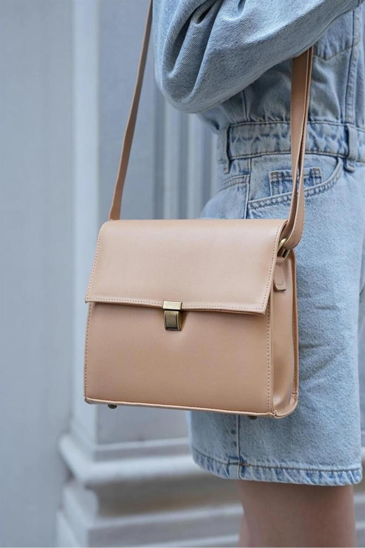 Camel Damen Designer Vintage Tasche