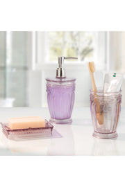 Lilac Color Crystal Sultan Series 3 pcs - Swordslife