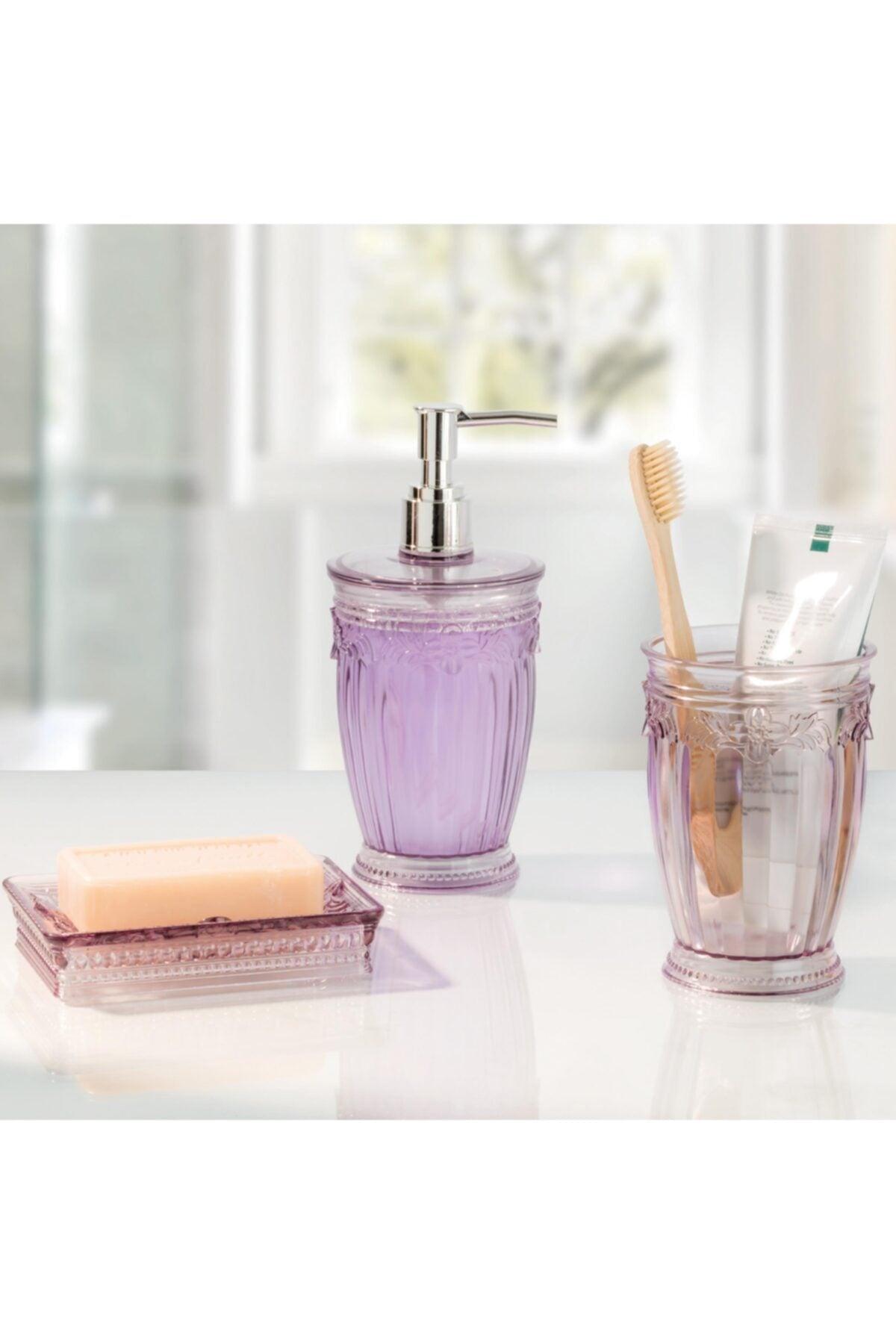 Lilac Color Crystal Sultan Series 3 pcs - Swordslife