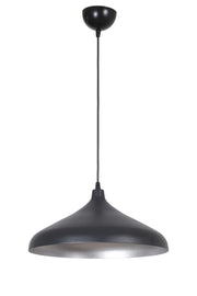 Nil Modern Design Cafe Kitchen Living Room Metal Black Interior Gray Color Single Chandelier