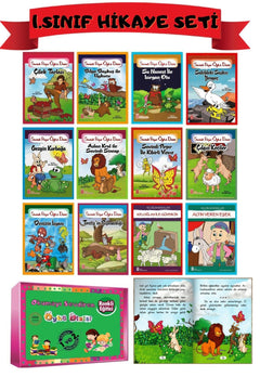 12 educational storybooks for first graders featuring engaging and high-quality illustrations