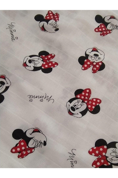 2 Pieces 120x120 Cm Minnie Muslin Cloth Cover Blanket - Swordslife