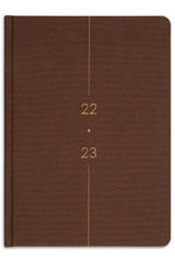 2022-2023 A5 Linen Academic Agenda 17