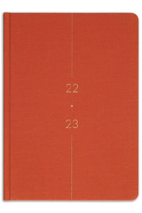 2022-2023 A5 Linen Academic Agenda 17