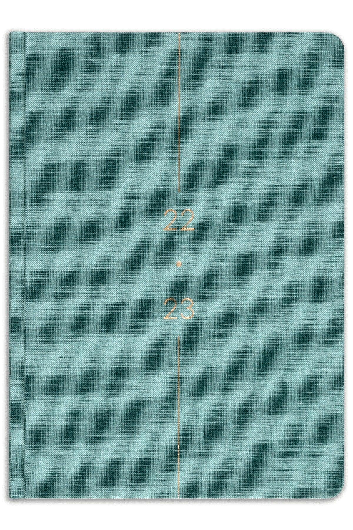 2022-2023 A5 Linen Academic Agenda 17