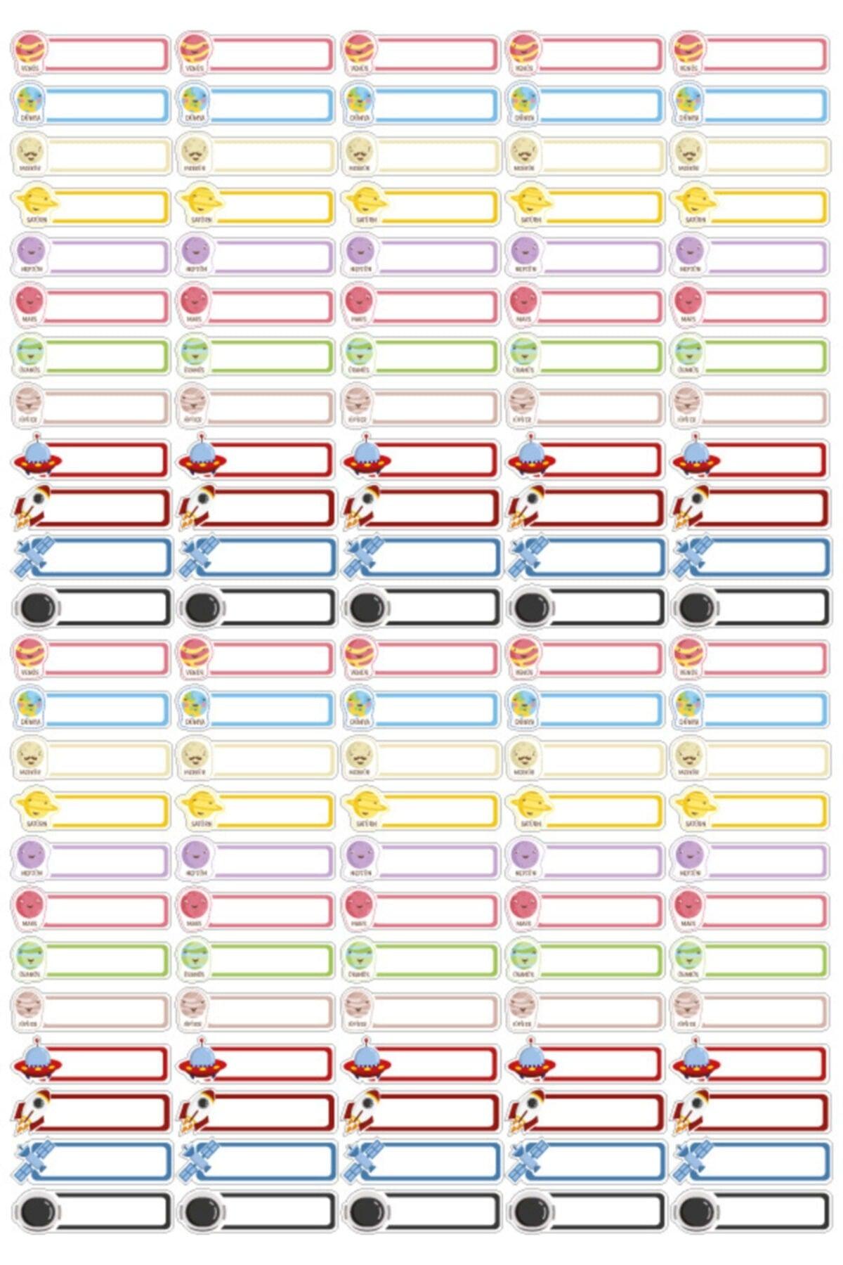 240 Pieces Space Theme Pen Stickers