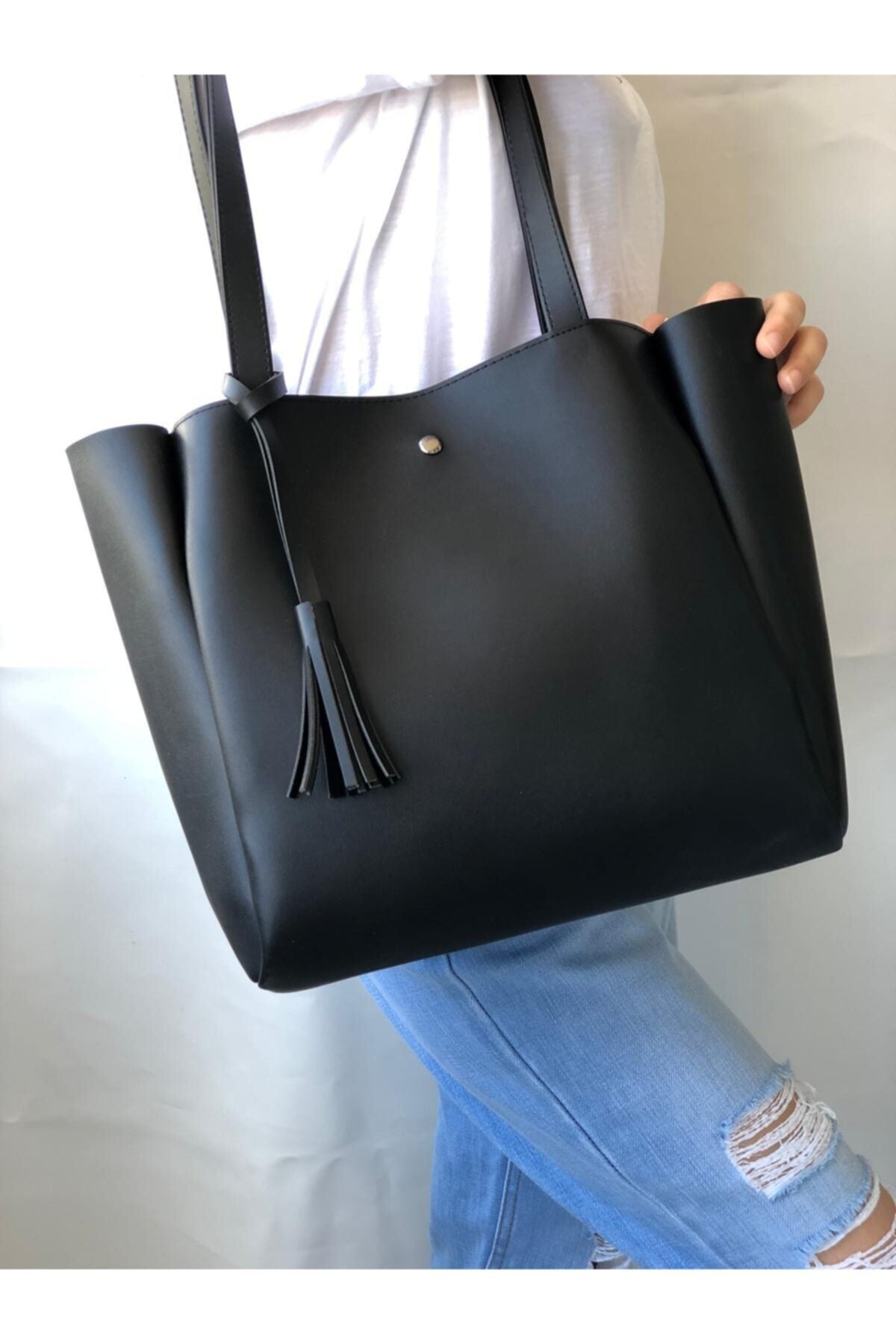 Black Women'S Shoulder Bag