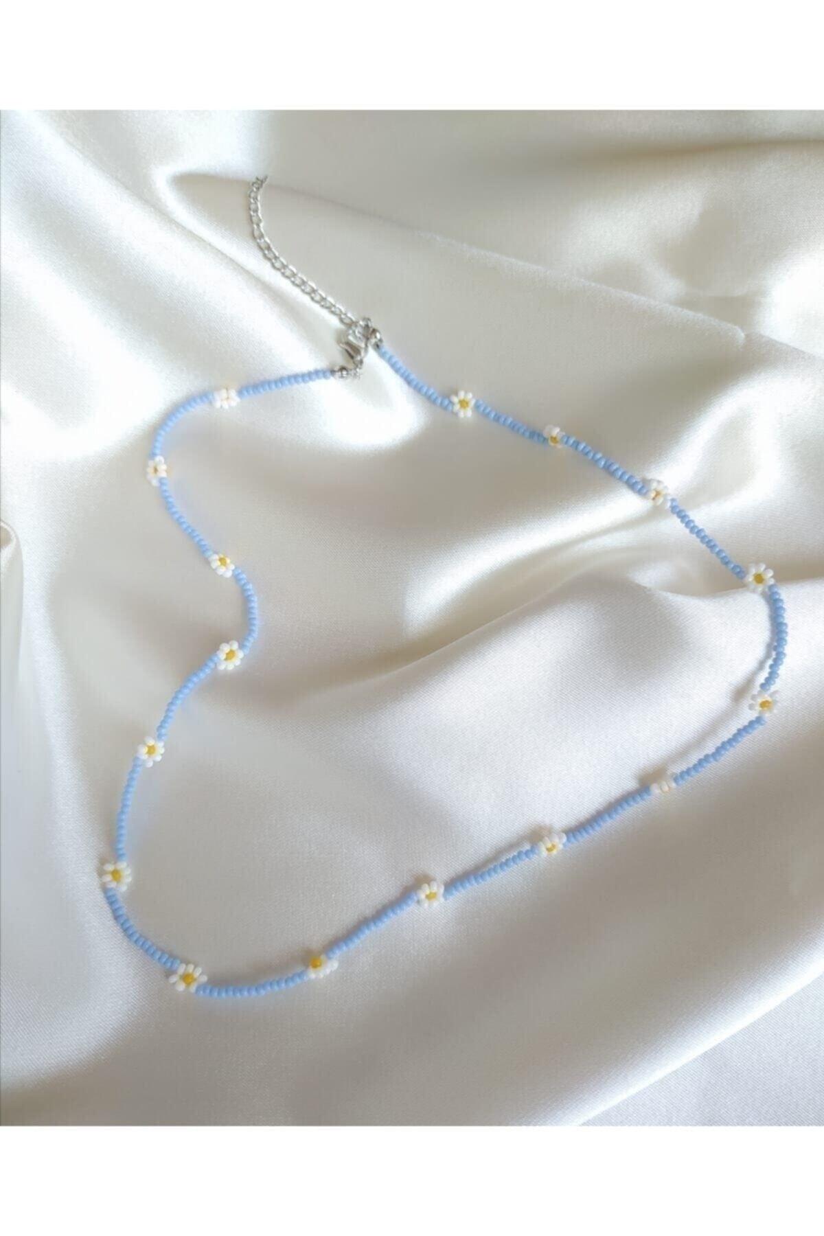 Minimal Daisy Necklace, Women's Daisy Necklace - Swordslife