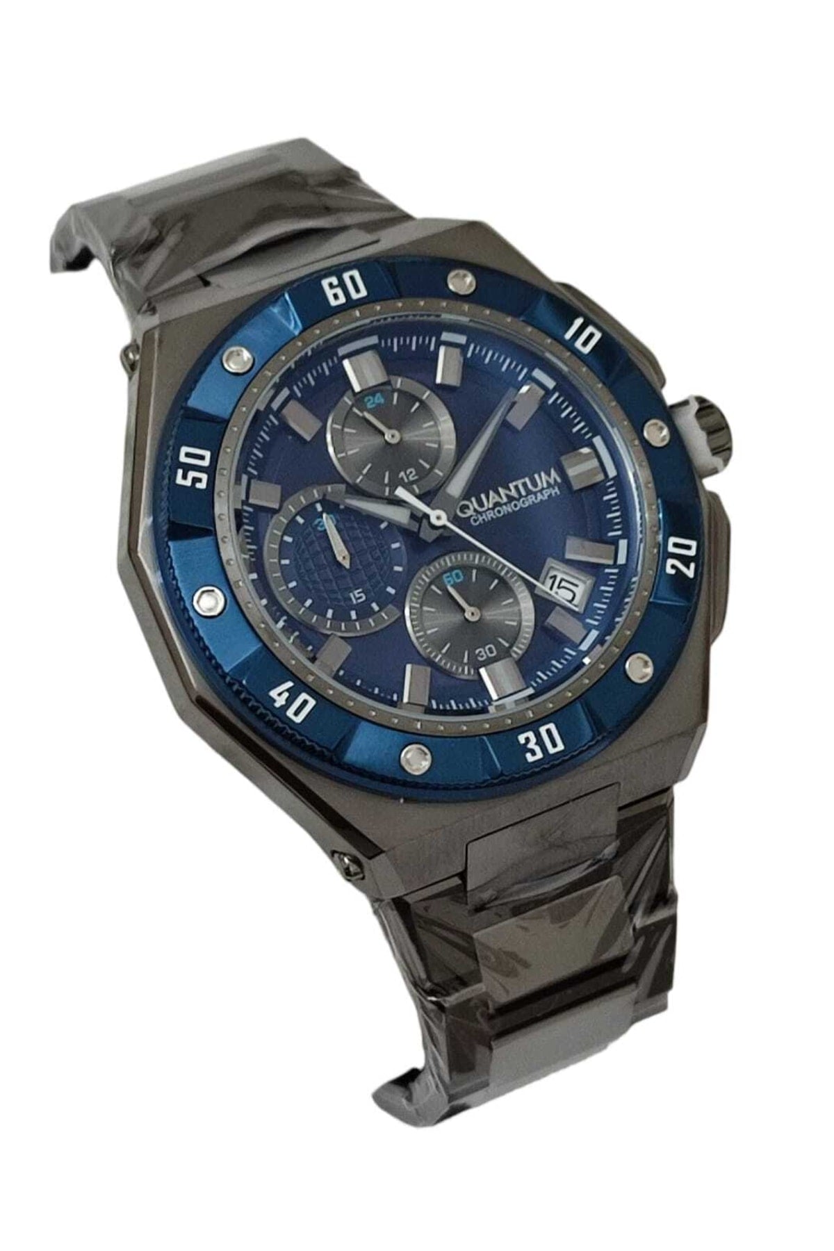 Hng1011 Herrenarmbanduhr mit Stahlband und Funktion 1738