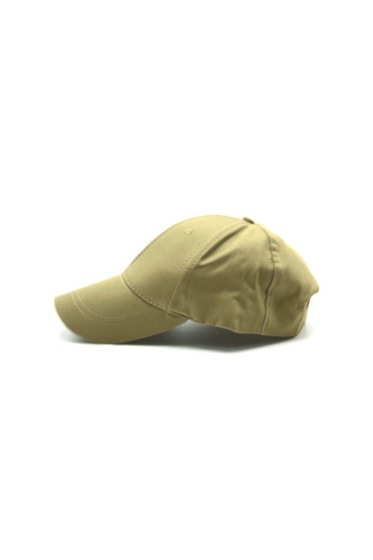Adjustable Men's-Women's Plain Sports Hat with Velcro Back