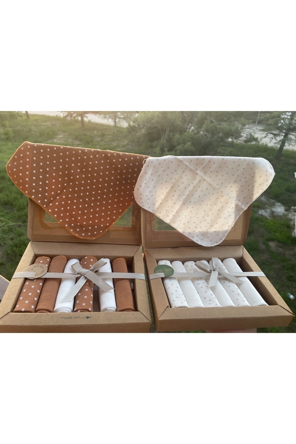 100% Organic Cotton 14Pcs 20X20Cm Soft Tissue Multi-Purpose Newborn Baby Mouth Wiping Cloth Wipes