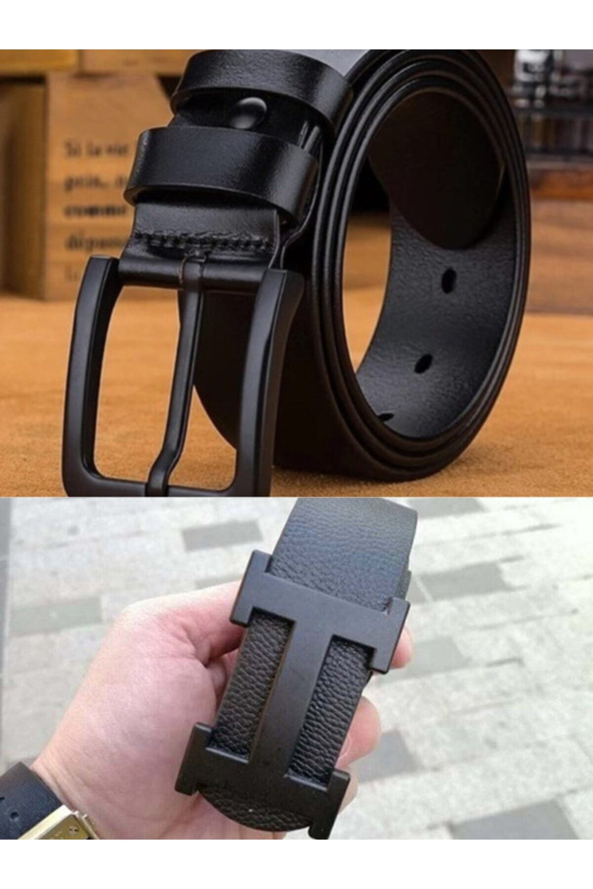 2 Pieces Belt Suitable For Men'S Denim Fabric And Canvas Trousers 2 Pcs