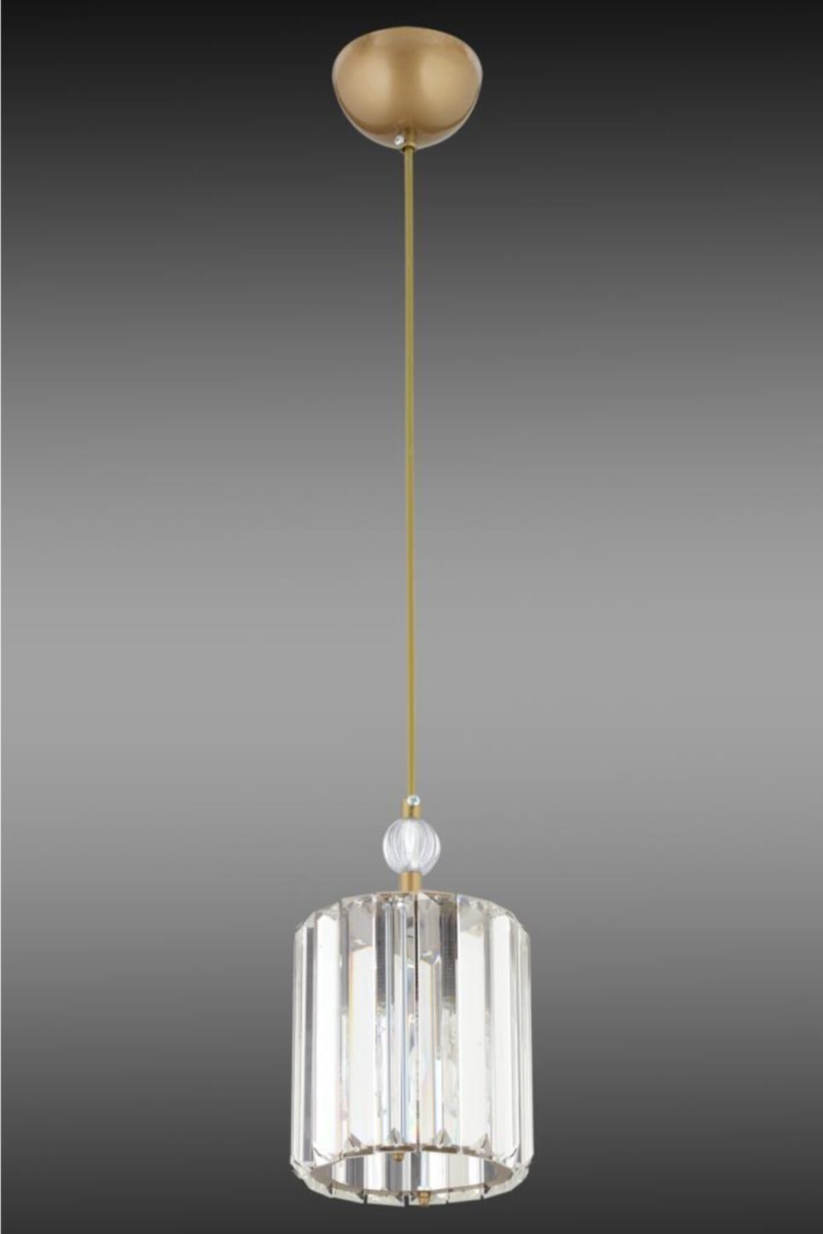 Dolunay Einzel-Trommelstein Y-15 Kristallstein-Kronleuchter