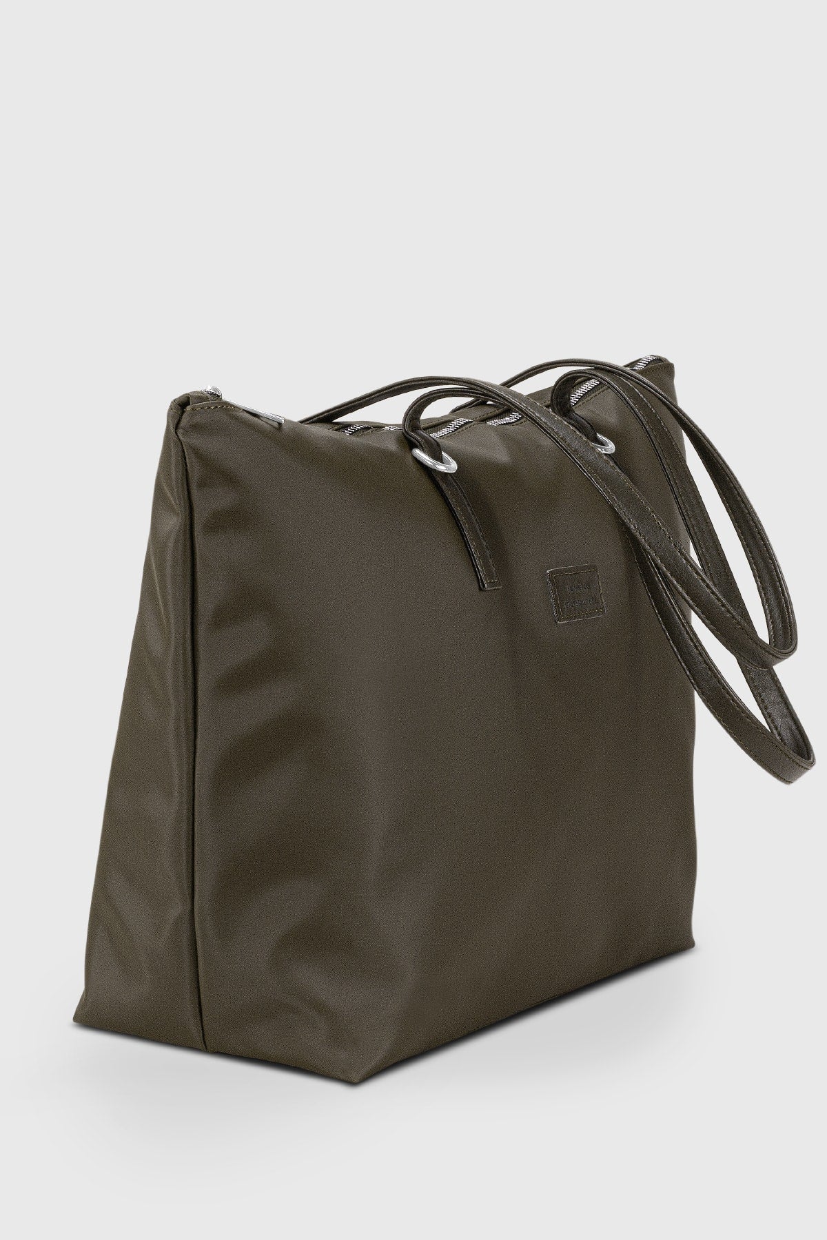 Khakifarbene Shopper-Tasche 217 für Damen