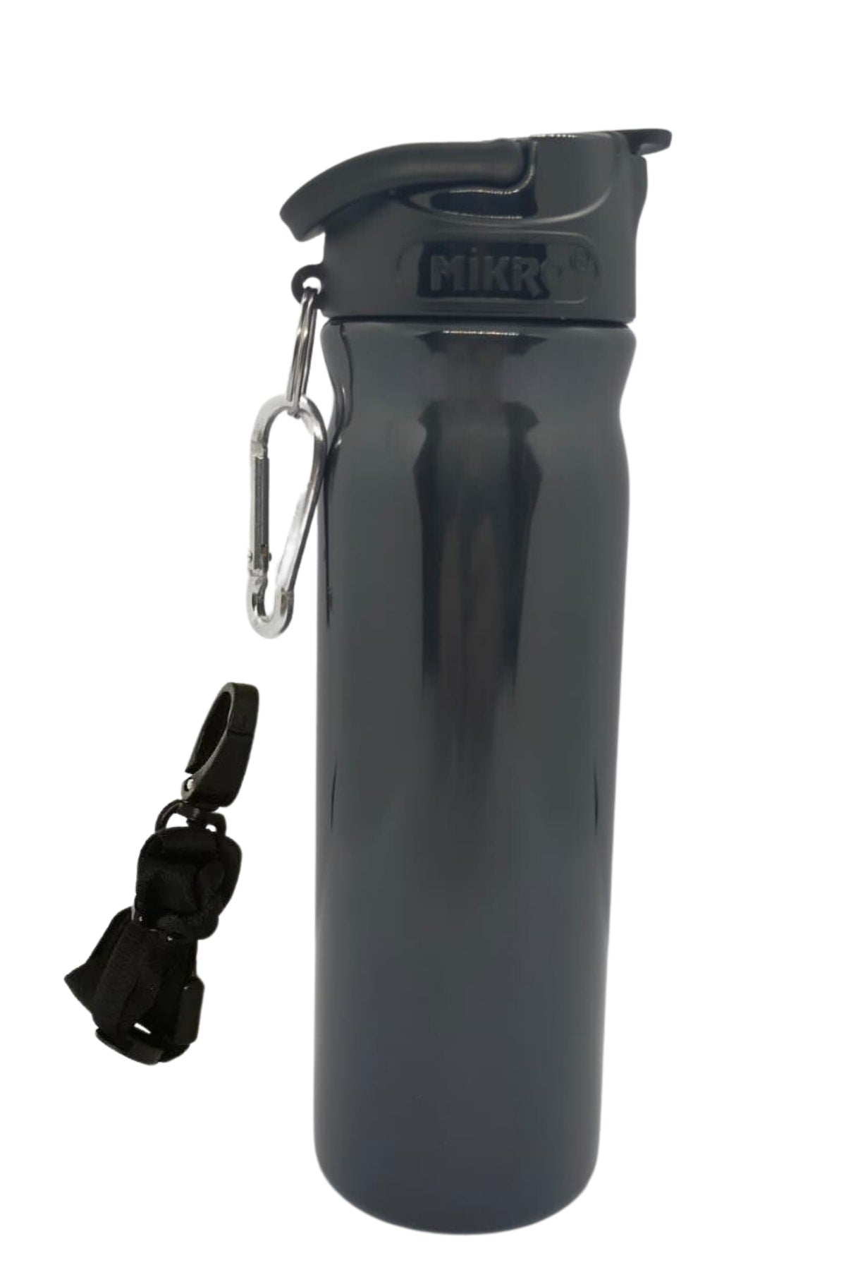 Steel Drinker And Flask 500 Ml Straw Hanger Rope