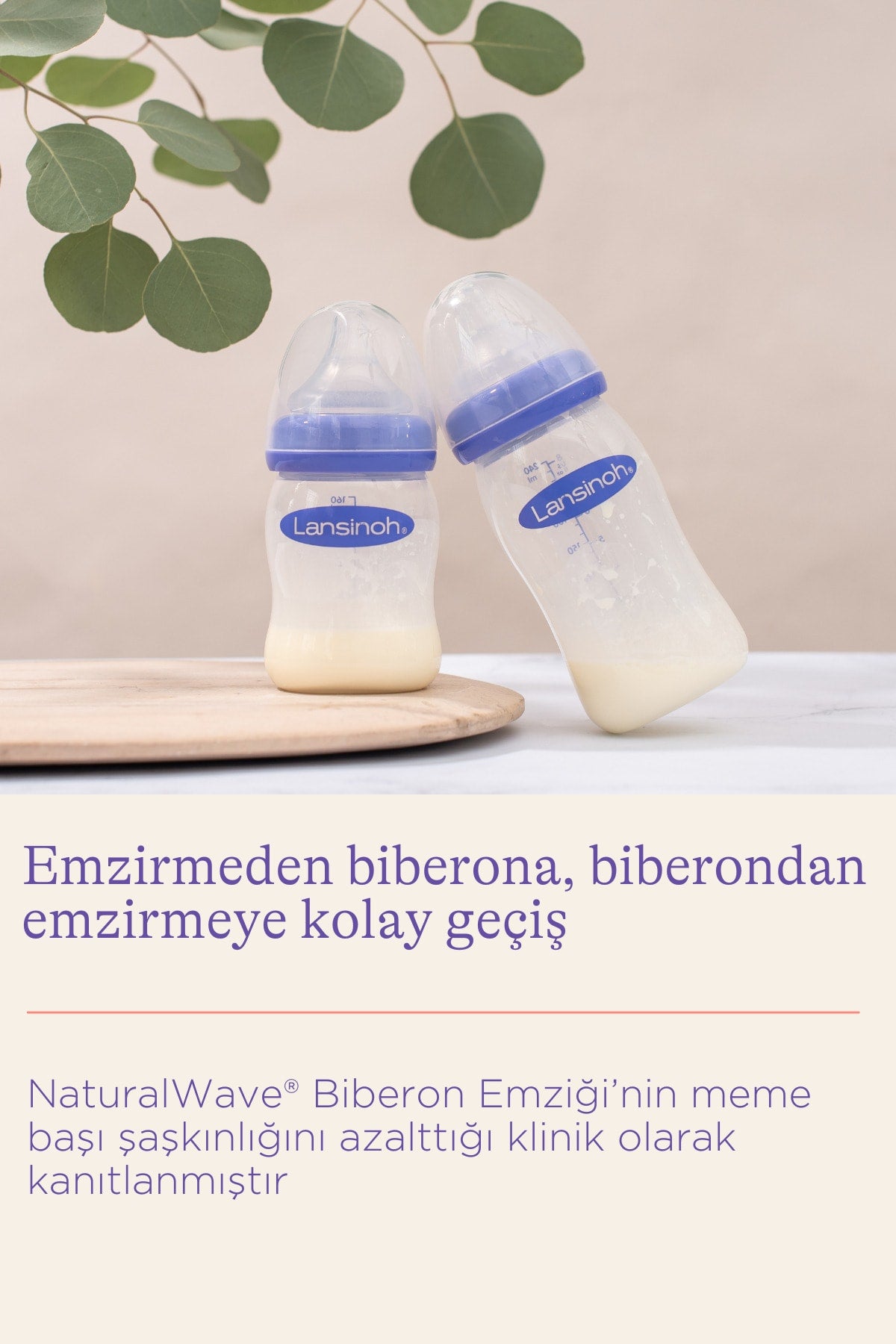 Natural Wave Baby Bottle 160 Ml Pp Slow Flow