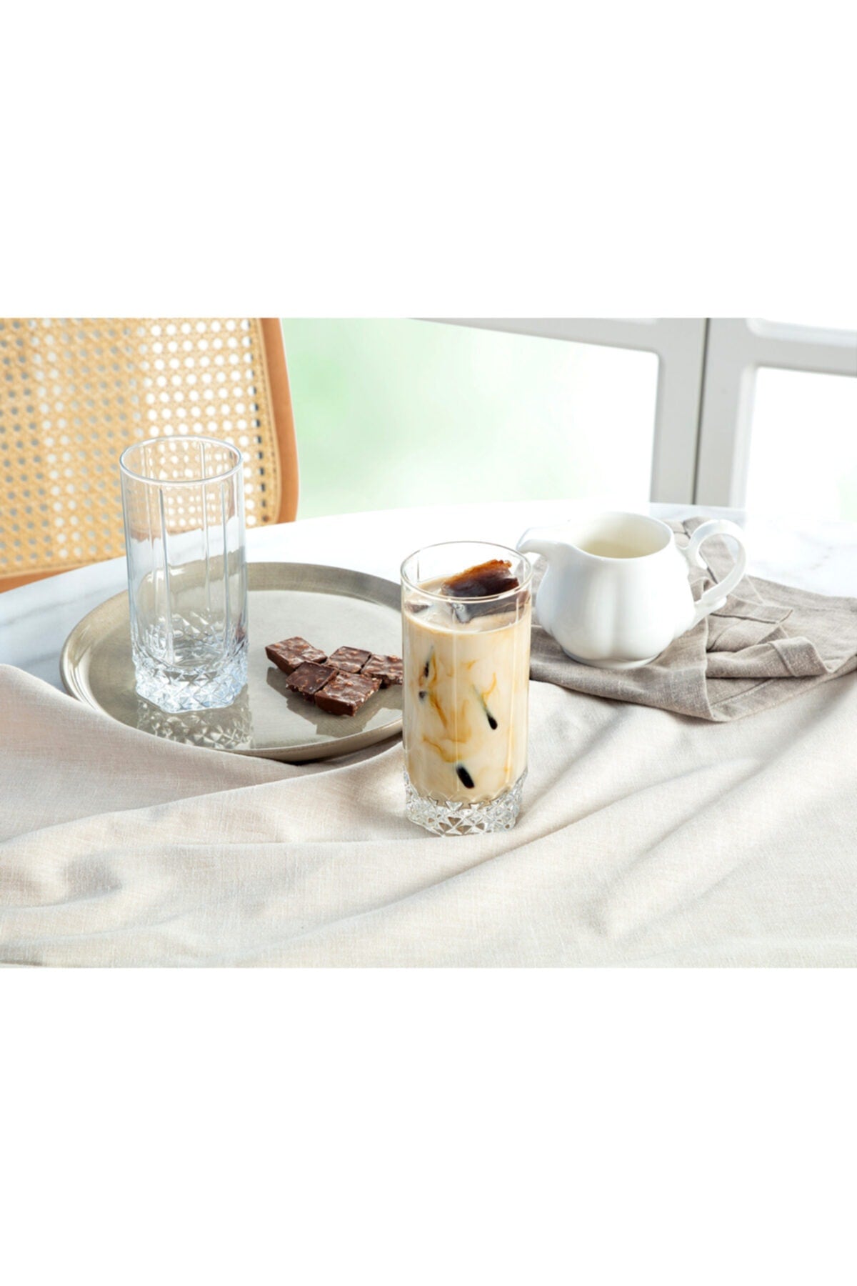 Pamella Set Of 4 Water Glasses - 290 Ml