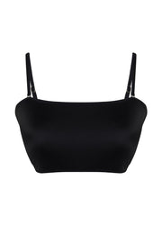 Black Strapless Bikini Top TBBSS23CT00013 - Swordslife