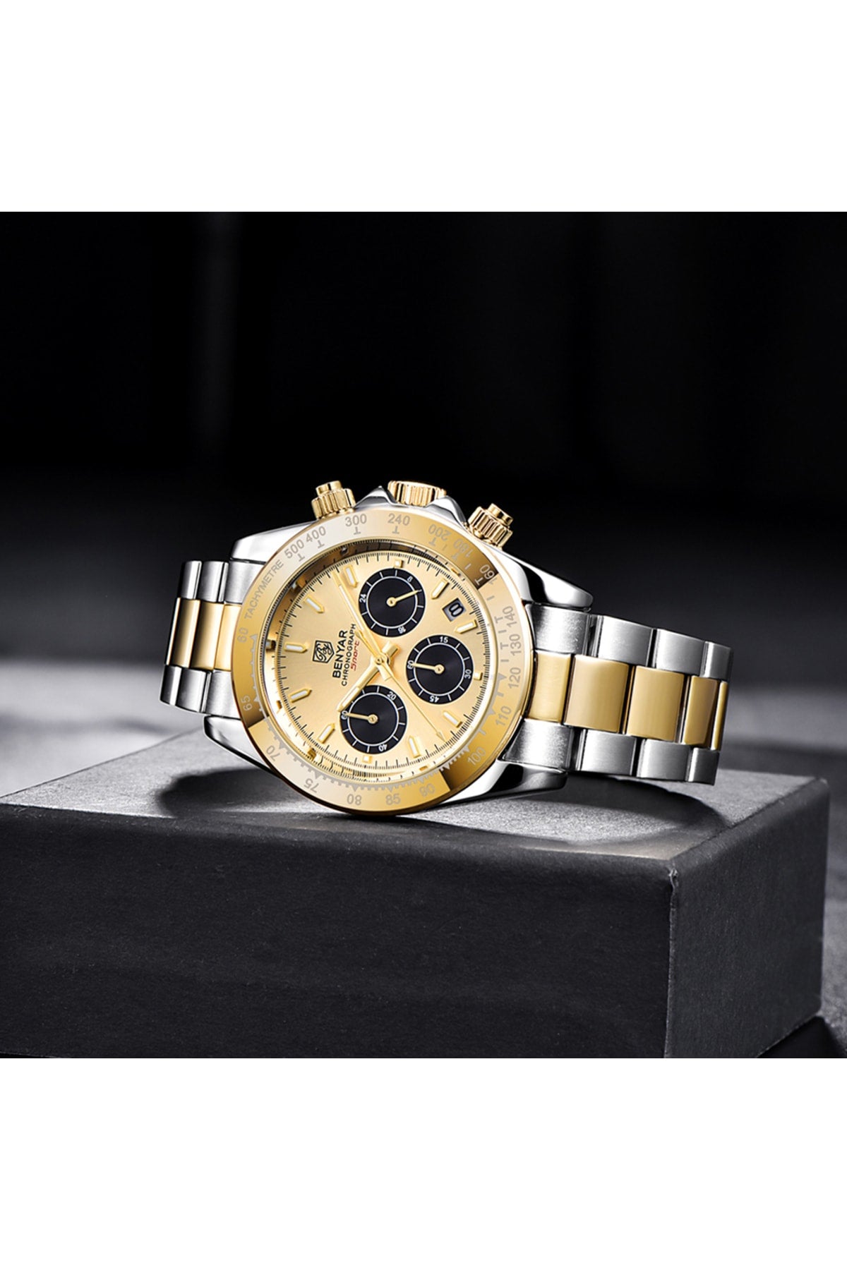 Luxus Original Garantiert Quarz Herren Armbanduhr