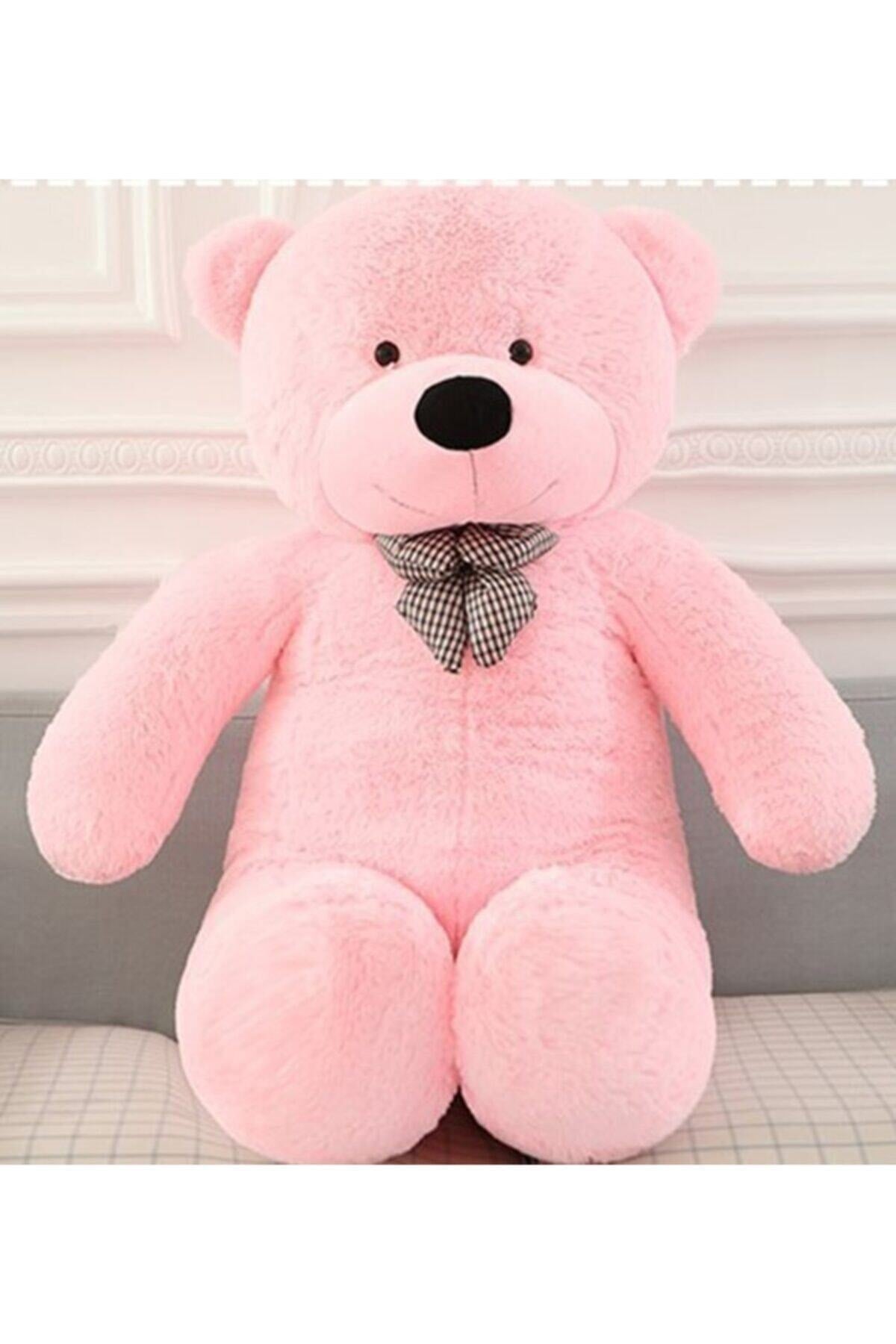Cute Big Plush Teddy Bear With Bow Tie, 130 Cm - 100% Domestic Bow Tie130
