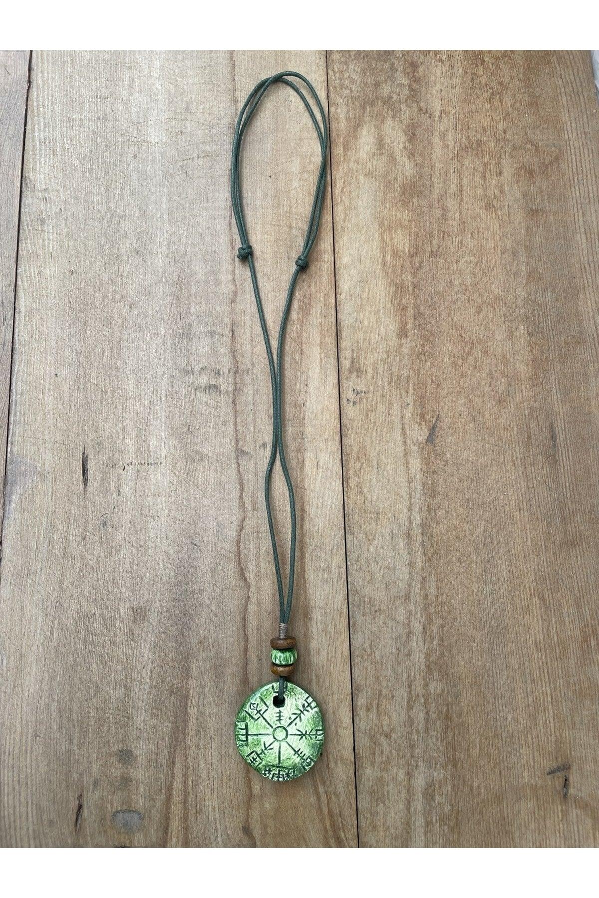 Ceramic Design Necklace, Bohemian Ethnic Style Necklace, Design Necklace, - Swordslife